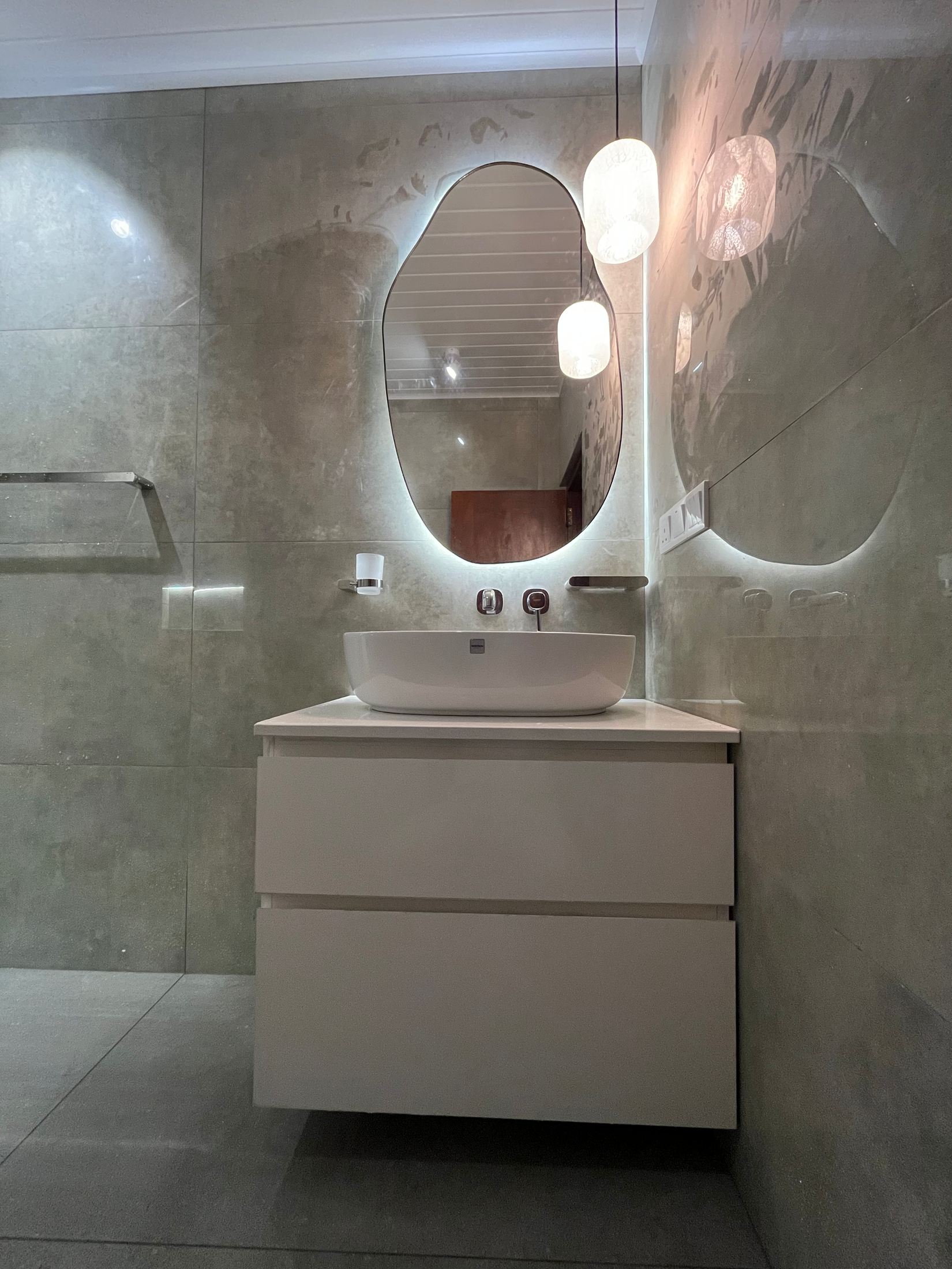 Avissawella Two-Bathroom Renovation — completed bathroom by BathSpace