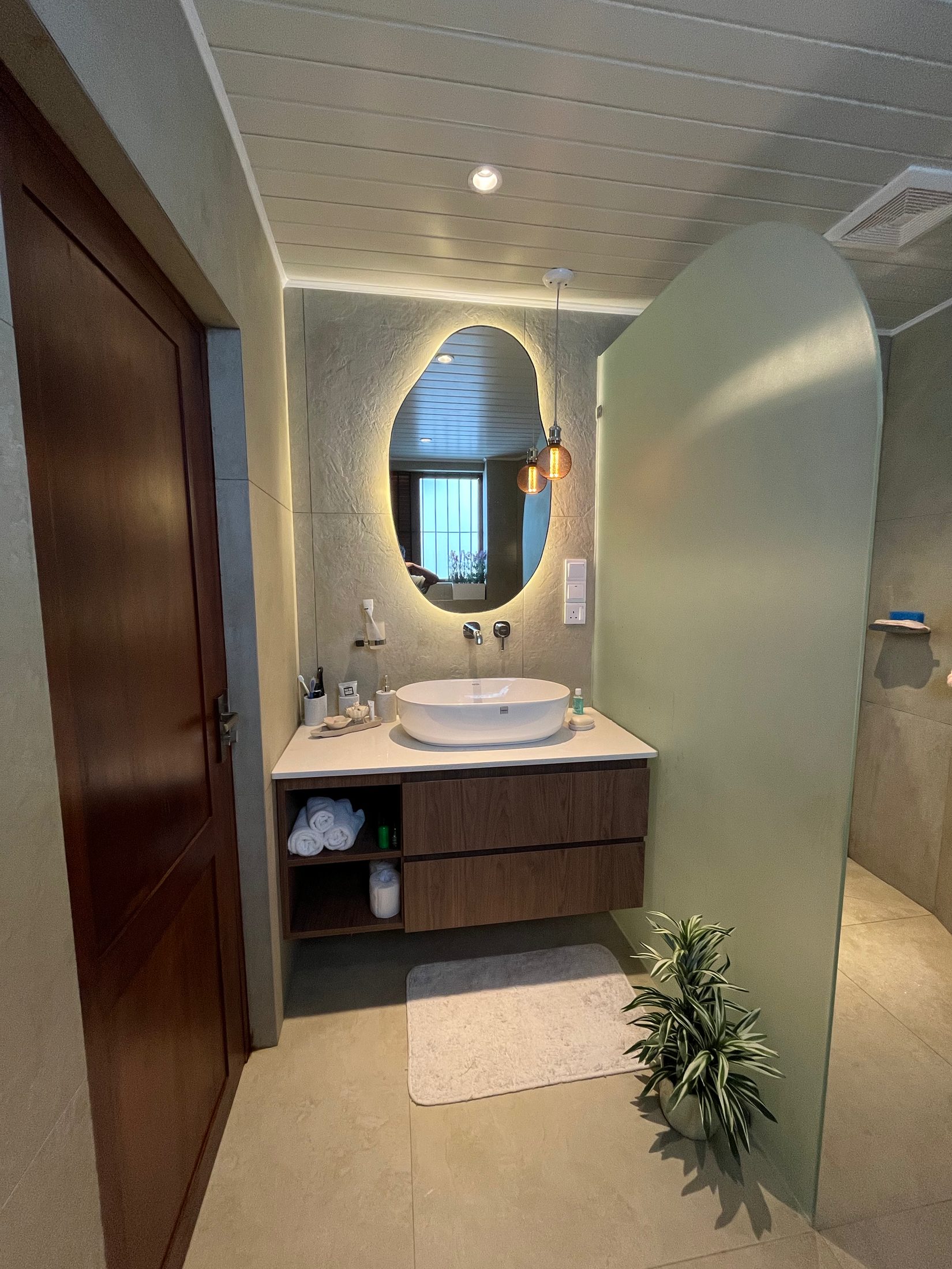 Nawala Airbnb Bathroom Renovation completed bathroom